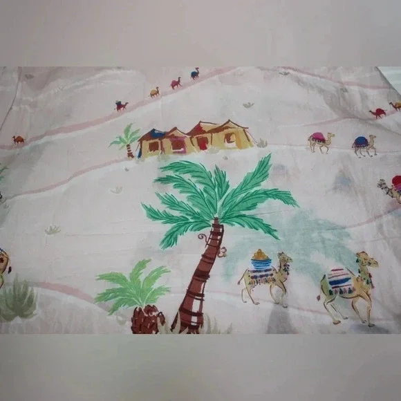 Kate Spade Dive Right in Desert Print Coverup Large - Picture 9 of 16